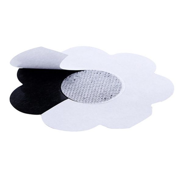 10 Pairs Petal Self Adhesive Pasties Nipple Disposable Cover Sticker Black Online Sale