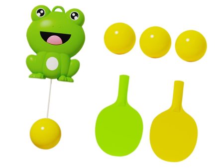 Hanging Frog Table Tennis Trainer Set Tennis Practice Equipment for Activity 4 Balls Discount