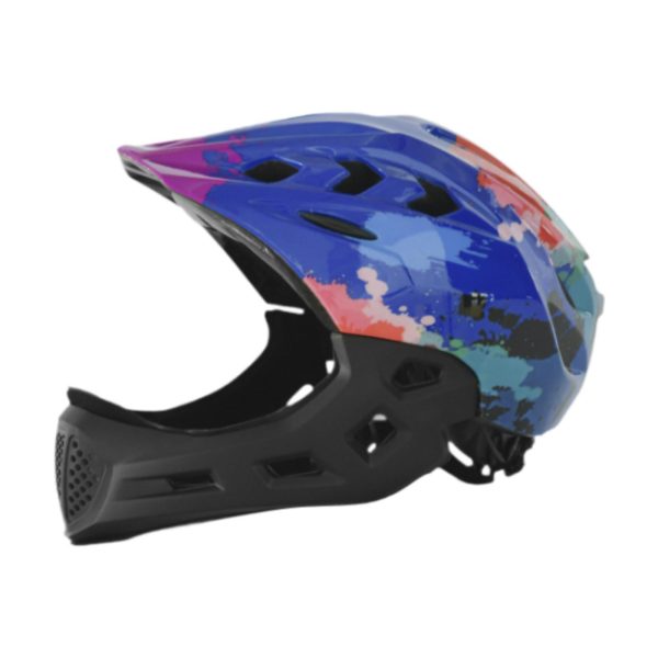 Bike Helmet for Kids Fashion Bicycle Helmet for Biking Outdoor Rock Climbing Blue Sale