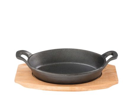 Pyrolux Pyrocast Oval Gratin 15.5x10cm with Tray For Cheap