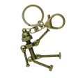 Novelty New Steampunk Lobster Screw Robot Pendant Key Ring Clips Keychain for Home Car Key Organization Online Sale