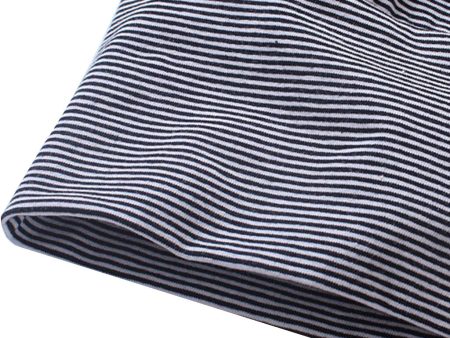 Adult Unisex All Cotton Night Cap Sleep Eyecover Striped Headcap Black White Online Hot Sale