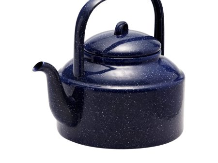 Falcon Enamelware Tea Kettle 2 Litre in Blue Discount