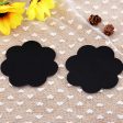 10 Pairs Petal Self Adhesive Pasties Nipple Disposable Cover Sticker Black Online Sale