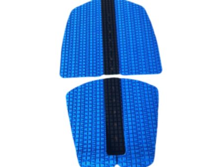 6x Surf Traction Pads Nonslip Accessories for Paddle Board Surfing Longboard Blue For Cheap