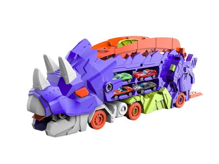 Transport Dinosaur Truck Toy Novelty with Small Cars for Boys Girls Children with 4 cars Hot on Sale