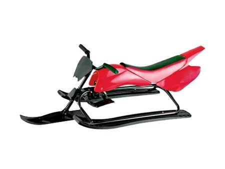 Snow Sled Boys for Downhill Portable Outdoor Activities Games Ski Sled Red Sale