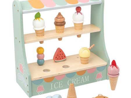 Ice Cream Toys Play Set Role Play for Birthday Gifts Preschool Girls and Boys For Discount