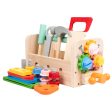 Wooden Tool Set Role Play Tool Box Toys for Children Toddlers Birthday Gifts Sale