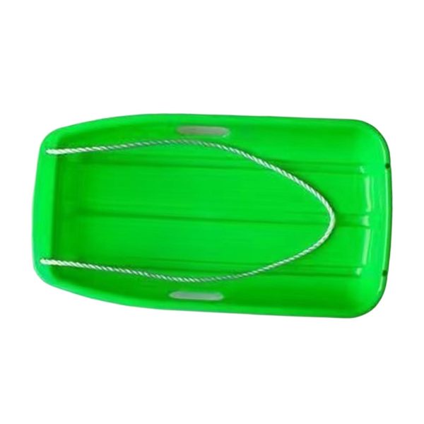 Winter Snow Sled for Adults Sand Board Sleigh for Sports Backyard Sand Green Supply