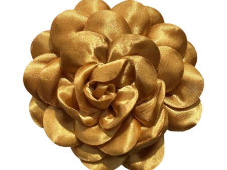 Flower Brooch 3.94   Floral Hair Pins for Women Decorative Elegant Lapel Pin Gold Online Hot Sale