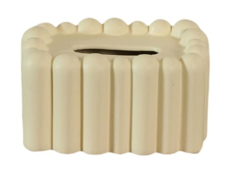 Tissue Holder Modern Decorative Tissue Dispenser for Tabletop Hotel Dressers Cream Online