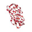 Christmas Tree Beads Garland Convenient Ornament for Fireplace Party Holiday Online