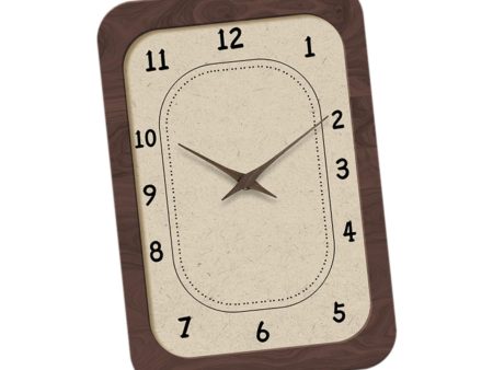 Creative Wall Clock French 16  Wall Hanging Clock for Office Kitchen Bedroom Style A on Sale