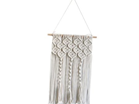 Macrame Wall Hanging Boho Wall Decor Chic Party Bohemian Tapestry Wall Decor Style B Online now